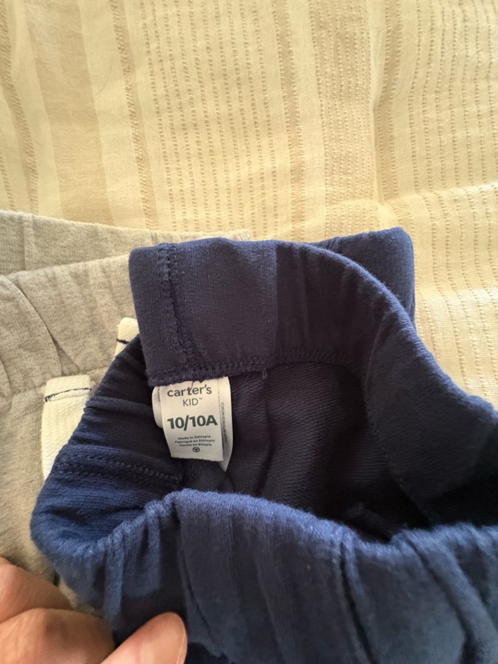 Carter's terry sweatpant joggers with pockets 11 Pair - Picture 5 of 5
